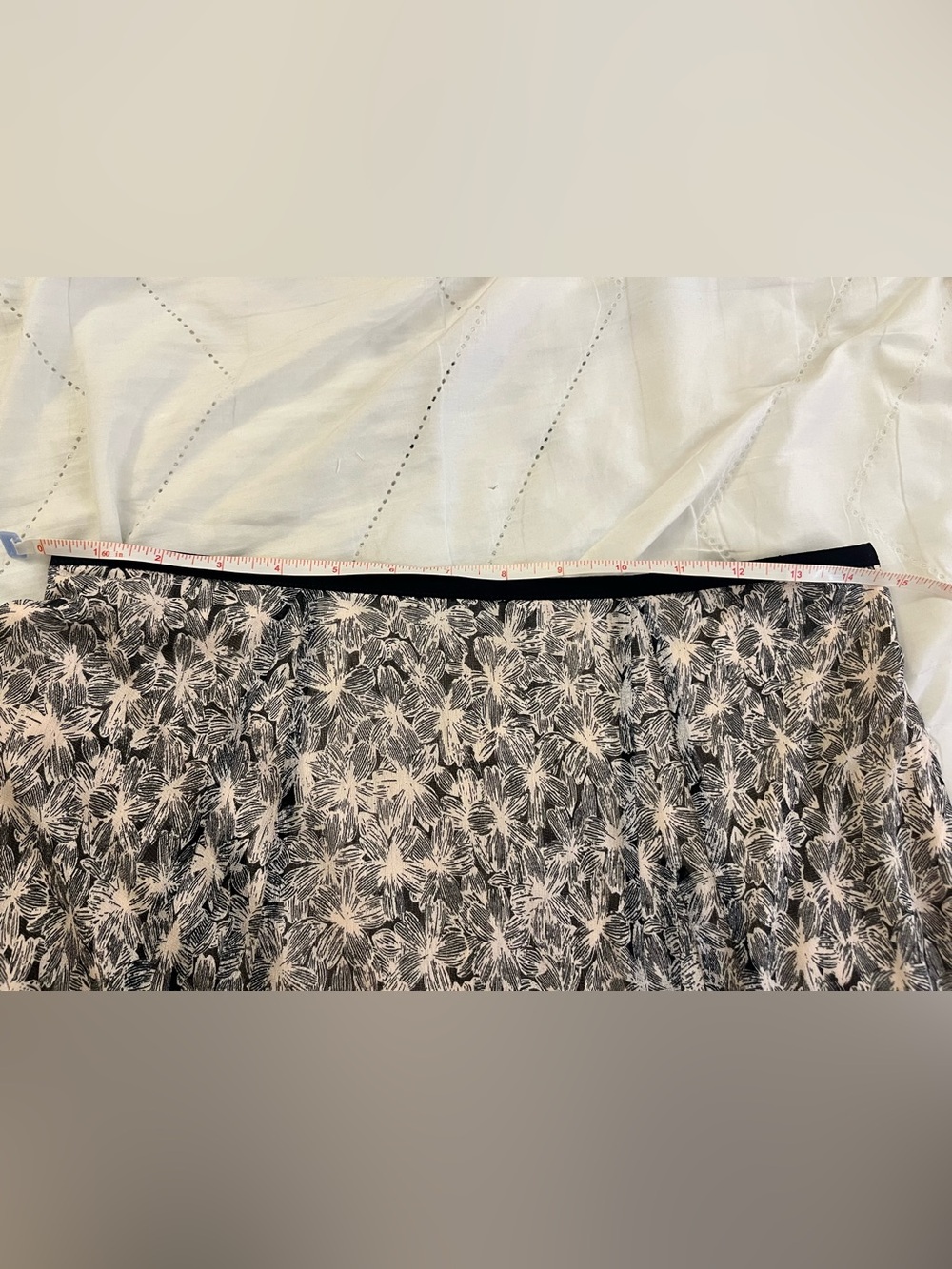 Vintage Sigrid Olson Collection Silk Elegant Floral Midi Skirt Medium - Picture 4 of 5